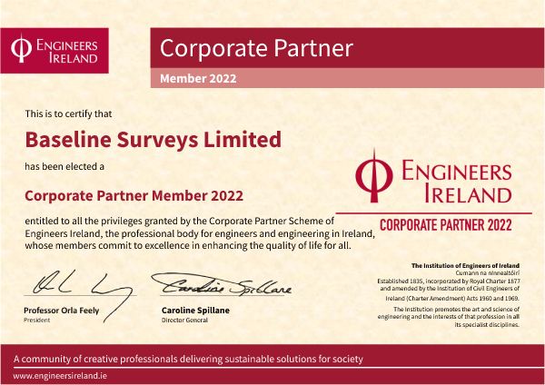 Corporate members of Engineers Ireland.